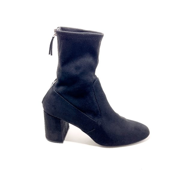 Zara Shoes Zara Black Sock Boots Poshmark